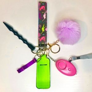 Dinosaur Adult Safety Keychain